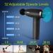 URORU Portable Deep Tissue Massage Gun for Athletes - Professional Lightweight Body Massager in Black-04 - Buy Online on GoSupps.com
