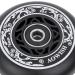 AOWISH 76mm Caster Board Wheels 90A (2-Pack) - Replacement Wheels for Waveboard, Skateboard, and Casterboard - Black - Buy Online on GoSupps.com