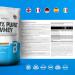 Biotechusa 100% Pure Whey Protein Isolate Powder - Gluten-Free Aspartame-Free Amino Acids Added Caramel Cappuccino - 454g (1 Pack) - International Shipping Available - Buy Online on GoSupps.com