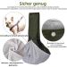 Buy Cuby Dog & Cat Carrier Sling - Breathable Lattice Tissue Green Travel Bag for Small Pets - Buy Online on GoSupps.com