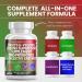 Reds & Greens Superfood Supplement - 120 Ct Capsules with 70+ Fruit & Vegetable Extracts, Probiotics, Prebiotics, Digestive Enzymes, Spirulina - Made in USA - Buy Online on GoSupps.com