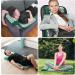 Acupress Tower Matte & Pillow Set - Acupuncture Yoga Mat for Muscle Relaxation & Recovery | Dark Green Carrying Bag - Buy Online on GoSupps.com