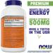 NOW Foods L-Carnitine 500 mg - 240 Veg Caps | Non-GMO Vegan Amino Acid Supplement for Fitness Support - Buy Online on GoSupps.com