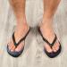 Mnsruu Universum Galaxy Space Flip-Flops | Stylish Sandals for Men & Women - Perfect for Travel Hotel & Spa - Buy Online on GoSupps.com