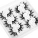 6-Pair 25mm Wispy Volume False Eyelashes Set - Miss Kiss QUEEN | Natural Look Fake Mink Lashes for Women - Soft, Lightweight, and Reusable - Buy Online on GoSupps.com