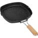 Verdant Touch Cooking Utensil Pan NonStick Practical Frying Pan Steak Skillet BBQ with Foldable Handle Kitchen Supplies(28cm) - Buy Online on GoSupps.com