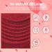 Modelones 12Pcs Dip Powder Nail Kit Valentine's Day Set - Red White Glitters Dipping Powder System with Base & Top Coat Activator - French Nail Art Manicure Tools - Buy Online on GoSupps.com