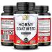 Premium Organic Horny Goat Weed Extract 1000mg | Non GMO Epimedium Grandiflorum | 60 Veggie Capsules - SMSHEALTHPRODUCTS.com - Buy Online on GoSupps.com