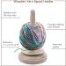 Wood Yarn Holder with Twirling Mechanism - Keep Yarn Tangle-Free - Buy Online on GoSupps.com