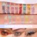 Glitter Eye Shadow Palette | 15 Colors Shimmer Glitter Kit - Bright Creme Metal Sparkle Travel Eyeshadow Pallet for Women Girls Aezon - Buy Online on GoSupps.com