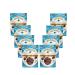 UNDERCOVER CHOCOLATE CRISPY QUINOA CRUNCH | DARK CHOCOLATE + SEA SALT | Gluten Free Crispy Quinoa chocolate snacks | Kosher, Allergen Friendly, Nut Free, Plant Based | 8 Pack of 2oz Bags
