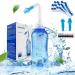NASE DISCHE SET-ANZORHAL NASE DESCHUCK IN THE 30 BEUTEL NASE SATION Salt and thermometer sticker BPA-free nasal sink nasal hinge children Neti pot for nasal cleaning and nasal rinse 30 salt