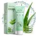 Aero Zen 98% Organic Aloe Vera Gel Natural Moisturizing Pure Aloe for Face and Arms Soothing & Hydrating Aloe Gel for Sunburn Relief and Deep Skin Nourishment 4.23 oz 5.23 Fl Oz (Pack of 1)