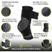 GARNO Ankle Brace Compression Sleeve with Adjustable Straps | Arch Support & Foot Stabilizer | Elastic Wrap for Plantar Fasciitis & Achilles Tendonitis | Sports Bandage Sock for Men & Women - Buy Online on GoSupps.com
