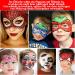 20 Colors Halloween Face Painting Makeup Set - Body Paint for Carnival Theater Baby Bump & Easter Eggs - Buy Online on GoSupps.com