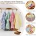 QIUNUOTAN 12 Packs Kitchen Dishcloths 12x12 Inches 100% Cotton Kitchen Dish Cloths for Washing Dishes Scrubbing Wash Cloths Dish Towels Sets (Mix Color)(Four Colors-12p) - Buy Online on GoSupps.com