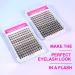 CAELYMINE Cluster Eyelash Extensions 144pcs - D Curl Soft Lash Extension Clusters for Beginners - Reusable 3D Cosplay Eyelash Cluster Extensions - Buy Online on GoSupps.com