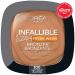 L'Oreal Paris Infallible 24H Fresh Wear Soft Matte Longwear Bronzer - Light Medium 0.31 oz | Waterproof, Heatproof, Humidity & Sweatproof - Buy Online on GoSupps.com