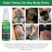 Tattoo Removal Spray - Natural Herbal Formula for Safe & Painless Removal of Body/Face Tattoos at Home - Buy Online on GoSupps.com