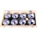 Engelhart Luxury Petanque Balls Set - 8 Boules in Wooden Box | Premium Jeu de Boules for International Shipping - Buy Online on GoSupps.com