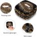Gold Leopard Lips Sanitary Napkin & Menstrual Cup Bag - Portable Period Pocket for Women & Teens | Multicolored Feminine Storage Solution - Buy Online on GoSupps.com