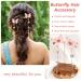 8 Pieces Butterfly Hair Clips Set - 3D Hair Accessories for Women Girls & Children - Perfect for Weddings & Special Occasions - Buy Online on GoSupps.com