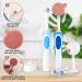 2-Pack Waterproof Silicone Facial Cleansing Brush Replacement Heads for Oral B Braun Electric Toothbrush Bases - Buy Online on GoSupps.com