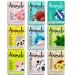 masque BAR Pretty Animalz Character Sheet Masks | Fun Animal Face Masks | Spa Day Party Face Masks for Women | Spa Party Gifts | Spa Gifts for Girls | Slumber Party Fun Facial Masks | Stocking Stuffer (9 Pack) 1 Count (Pac…
