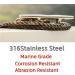 316 Stainless Steel 8-in Dock Cleats 2-Pack - Thorn Boat Cleat Open Base - Buy Online on GoSupps.com