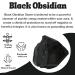 Buy Black Obsidian Raw Crystals | Healing Stones for Tumbling & DIY - Natural Energy Rocks (1 Piece - Buy Online on GoSupps.com
