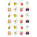 24 edible PRE CUT Cocktail party decorations Wafer Paper Cupcake Fairy Cake Toppers