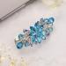 WLLHYF Flower Hair Clip - Vintage Rhinestone Barrette for Women & Girls (Sky Blue) - Buy Online on GoSupps.com