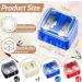 5 Pack Dual Makeup Pencil Sharpener - Eyeliner, Lip & Cosmetic Pencil Sharpener (Colorful) - Buy Online on GoSupps.com