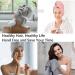 Microfiber Hair Towel Wrap 2 Pack - Large Drying Towel for Curly Long Hair - Anti-Frizz Turban Towels for Wet Hair - Gray/Pink - Buy Online on GoSupps.com