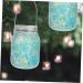 1 PC Mason Tube Lights Garden Lights Decorative Out Door Decor Greenery Decor Solar Lid Light Lights Hanging Mason Jar Outdoor Light Glass Night Lamp Crack LED Lamp Adornment Lamp (Green 12.6X8.5CM) - Buy Online on GoSupps.com