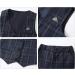 Volunboy Baby Boys Gentleman Suit 4PCS Set | Formal Waistcoat Outfit with Wedding Shirts, Vest, Bow Tie | 2-3 Years Blue - Buy Online on GoSupps.com