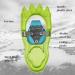 G2 16 Inch Kids Snowshoes Storage Bag with Fast Ratchet Binding - Green/Blue | Ideal for Child Youth Boys and Girls | Includes Trekking Poles - Buy Online on GoSupps.com