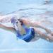 Kraken Aquatics Swim Snorkel - Adult Center Mount for Lap Swimming | Comfortable Silicone Mouthpiece | One-Way Purge Valve | Blue - Buy Online on GoSupps.com