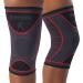 Rymora Knee Support Brace for Woman and Man- Knee Compression Sleeves Comfortable and Secure Sleeve Supports for Weight Lifting Running Sports Weak Joints Fitness (XS Single Slate Grey) XS Slate Grey 1