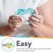 Nuby IcyBite Ocean Rings Teether - BPA-Free Baby Teething Toy for Teething Relief (3+ Months) - Buy Online on GoSupps.com