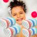 Exfoliating Bath Sponge Set for the Whole Family - 12 Pack - Dual Sided Scrubber for Smooth and Exfoliated Skin - Men, Women, Kids - Buy Online on GoSupps.com