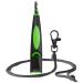 Acme dog whistle No.211.5 (Update 2023) with free pipe band in matt black |Alpha |Ideal for the recall |Large reach |Frequency standardized (Black/DG Green)