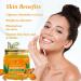 Organic Aloe Vera Gel with Turmeric - Daily Moisturizer for Face, Hair & Acne-prone Skin - Sunburn Relief - 6.76 Fl Oz - Buy Online on GoSupps.com