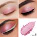 Oulac Glitter Eyeshadow Light Pink | Waterproof Duo | Vegan & Cruelty-Free | Durable Highlighter | Transparent Glitter Finish | 12G Sweet Pea - Buy Online on GoSupps.com