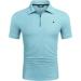 COOFANDY Men's Zipper Polo Shirt with Pocket - Slim Fit Casual Golf Shirt - Buy Online on GoSupps.com