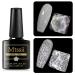 Reflective Glitter Gel Nail Polish Sparkling Colorful Diamond Nail Polish Silver Nail Gel Shiny Gel Polish Soak Off UV Gel For Nail Art Design Salon DIY Home Colorful Diamonds Gel Polish