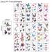 Waterproof 3D Butterfly Temporary Tattoo Sticker - 60 Sheets for Women - Buy Online on GoSupps.com