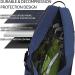 TurnWay Foldable Padded Golf Travel Bag | Heavy Duty 900D Polyester | Waterproof Carry Bag with Wheels | Blue - Buy Online on GoSupps.com