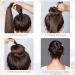 22-Piece Metal U-Shaped Hairpin Set for Women - French Style Chignon Pin Hair Accessories in Gold & Silver - 6 Styles - Buy Online on GoSupps.com