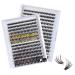 Lash Clusters 0.07D-9-16MIX LASH Individual Lashes 280 Clusters False Eyelash 30D 40D Cluster Eyelash Extensions Individual Lashes Cluster DIY Lash Extensions at Home (30+40-0.07D 9-16MIX) 30P+40P
